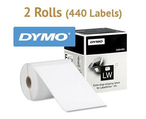 2 x Genuine Large Shipping Labels LW 4x6" (SD0904980 104x159mm) for DYMO Labelwriter 4X