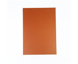 20pce Metallic Certificate / Invitation Card Paper 250gsm A4 Acid Free [Colour Light Copper Metallic] - Light Copper Metallic