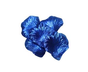 240 Metallic Blue Rose Petals 5x5cm Weddings Valentines Day Party Theming