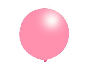 90cm Baby Pink Giant Jumbo Balloon Latex Balloons Large Circular Birthday Wedding Party