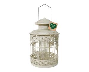 AB Tools Deluxe Bird Feeder Peanut Holder Hanging Feeding Station For Wild Birds Home