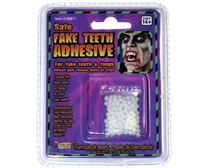 Adult's Teeth Replacement with Adhesive Costume Accessory