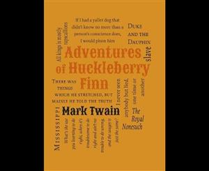 Adventures of Huckleberry Finn  Word Cloud Classics