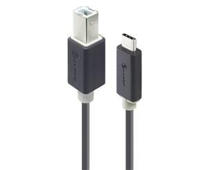 Alogic 2m USB 2.0 Type-B to Type-C Cable - Male to Male - Pro Series U2-TCB02-MM