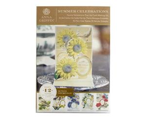 Anna Griffin Cardmaking Kits - Makes 12 cards - Sunny Salutations