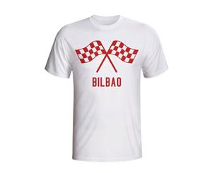 Athletic Bilbao Waving Flags T-shirt (white)