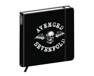 Avenged Sevenfold Notebook Death Bat Crest Logo Official Quality Notebook - Black