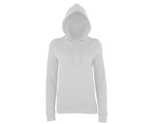 Awdis Just Hoods Womens/Ladies Girlie College Pullover Hoodie (Ash) - RW3481