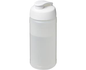 Baseline Plus 500Ml Flip Lid Sport Bottle (Transparent/White) - PF2821