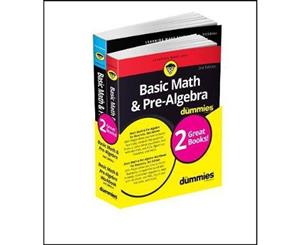 Basic Math and Pre-Algebra Workbook For Dummies & Basic Math and Pre-Algebra For Dummies Bundle