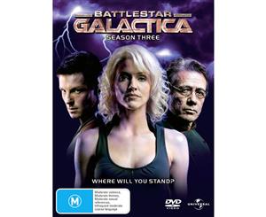 Battlestar Galactica Season 3 DVD Region 4