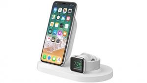 Belkin BOOST UP Wireless Charging Dock for iPhone/Apple Watch - White