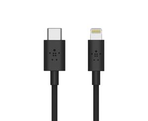 Belkin BoostCharge USB-C To Lightning 1.2M Charge & Sync Cable - Black