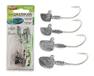 Berkley Nitro Saltwater Pro 5/0 Jig Head - 5/8oz and 1oz Qty 4