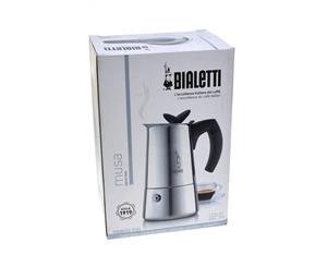 Bialetti Musa 4 Cup Stainless Steel Espresso Maker