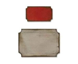 Bigz Movers & Shapers - Mini Tickets Set By Tim Holtz