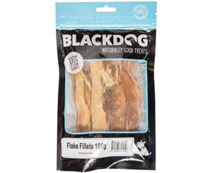 Black Dog Flake Fillets Dog Treats - 100g