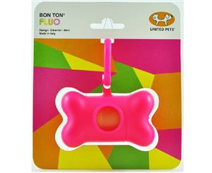 Bon Ton Fluro Poop Bag Holder Pink