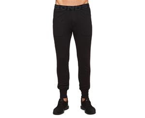 Bonds Men's Skinny Logo Trackpants - Black