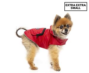 Bone Designs XX-Small Light Raincoat - Red