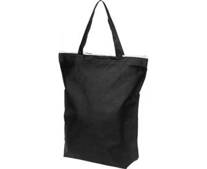 Bullet Privy Zippered Tote Bag (Black) - PF2893