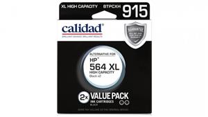 Calidad HP 564 XL 2 Pack Black Ink Cartridge