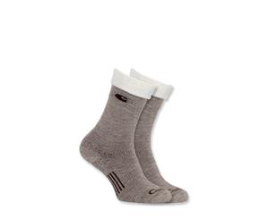 Carhartt Womens Cold Weather Boot Walking Acrylic Socks - Khaki