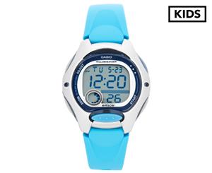 Casio Kids' 37.9mm LW200-2B Digital Watch - Light Blue/Grey