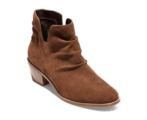 Cole haan alayna slouch suede outlet bootie