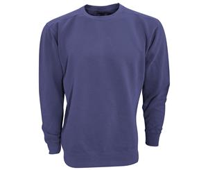 Comfort Colours Adults Unisex Crew Neck Sweatshirt (Midnight) - BC3454