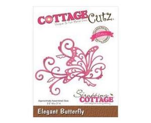 Cottagecutz Elites Die Elegant Butterfly 3.5In. X3in.