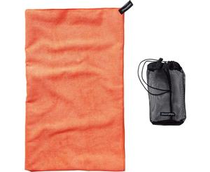 Craghoppers Mens & Womens XLarge Microfibre Travel Towel - Orange