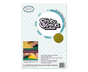 Creative Expressions - Sticky Specks Micro Adhesive Sheets 4 x A4