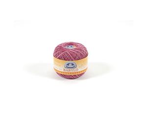 DMC Babylo 10 Crochet Cotton 50g Ball 99 Variegated Rose