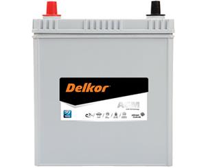Delkor AGM S34B20R Sealed Car Battery for Toyota