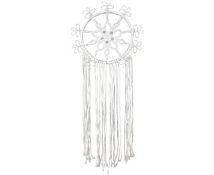 Design Works/Zenbroidery Macrame Wall Hanging Kit 10in X20 inch - Snowflake Ring