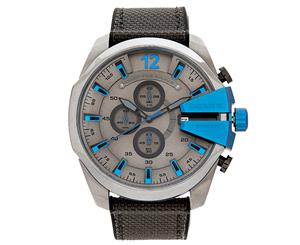 Diesel Men's 51mm Mega Chief DZ4500 Fabric Watch - Grey