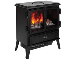 Dimplex Oakhurst 2kW Electric Portable Stove Heater Fireplace Fire/Smoke Effect