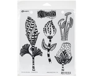 Dyan Reaveley's Dylusions Cling Stamp Collections 8.5&quotX7"-Glorious Blooms