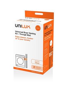 ELECT ULX103 Universal Dryer Venting Kit - Through Wall