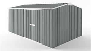 EasyShed D4530 Tall Truss Roof Garden Shed - Armour Grey