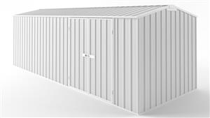 EasyShed D6023 Truss Roof Garden Shed - Off White