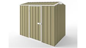 EasyShed S2315 Gable Roof Garden Shed - Sandalwood