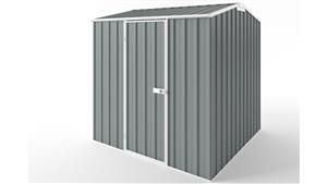 EasyShed S2323 Tall Gable Roof Garden Shed - Armour Grey