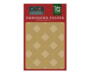 Echo Park Embossing Folder 5inch X5.875inch Buffalo Plaid