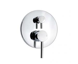 Echo Round Chrome Shower/Bath Mixer Diverter