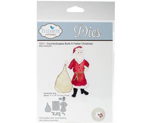 Elizabeth Craft Metal Die-Build A Father Christmas