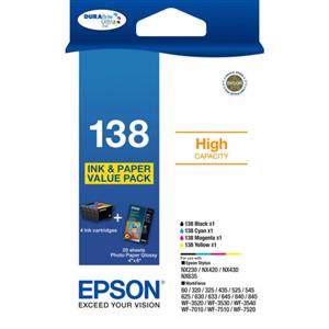 Epson - T138695 - DuraBrite Ultra Ink Cartridge Value Pack