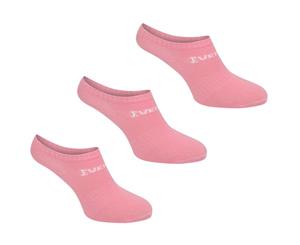 Everlast Women 3 Pack Trainer Socks Ladies - Pink