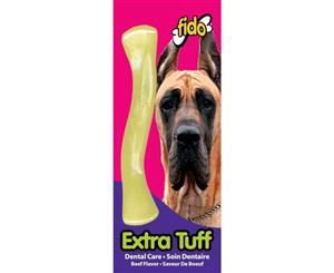 Extra Nylon Dog Tuff Bone - Beef Flavoured - Small - 11cm - Fido